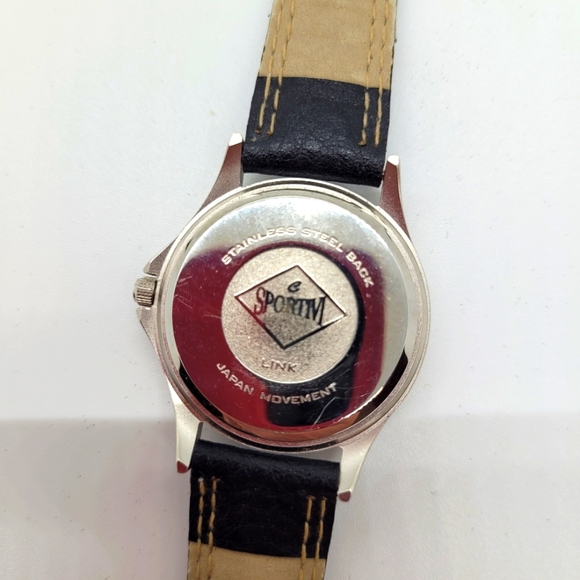 University of Kentucky Wildcats Wristwatch Silvertone Black Band - Picture 5 of 5